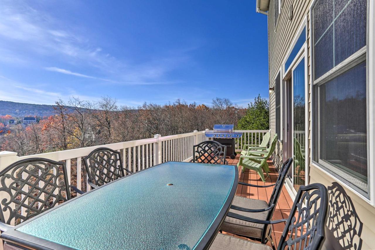 New ! Slopeside Townhome : Wfh, Ski, Dine & Hike Tannersville Buitenkant foto